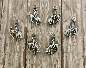 Bucking Bronco Charms