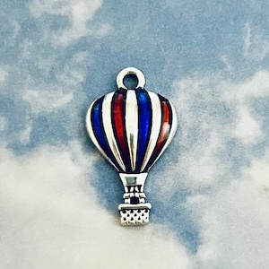 Hot Air Balloon Charms (6 or 12 Charms) Balloon Charms