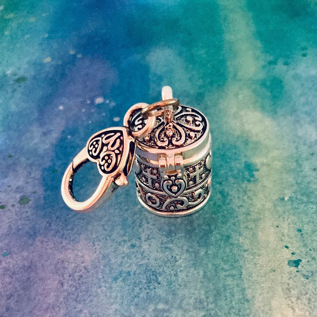 Large Prayer Box Zipper Pull, Large Prayer Box Charm Etsy