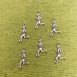 Soccer charms, 6 Charms