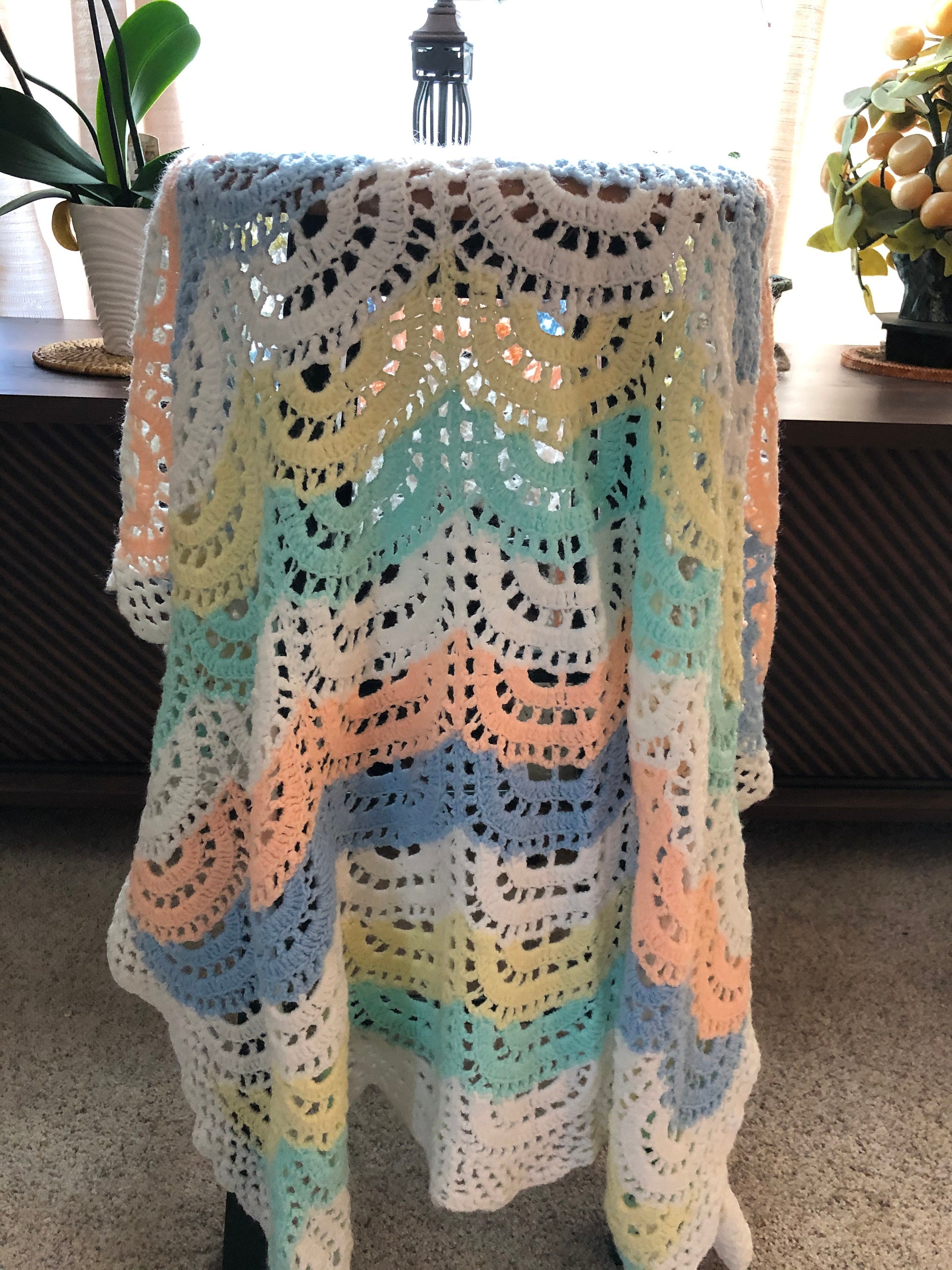 Handmade baby blanket Etsy