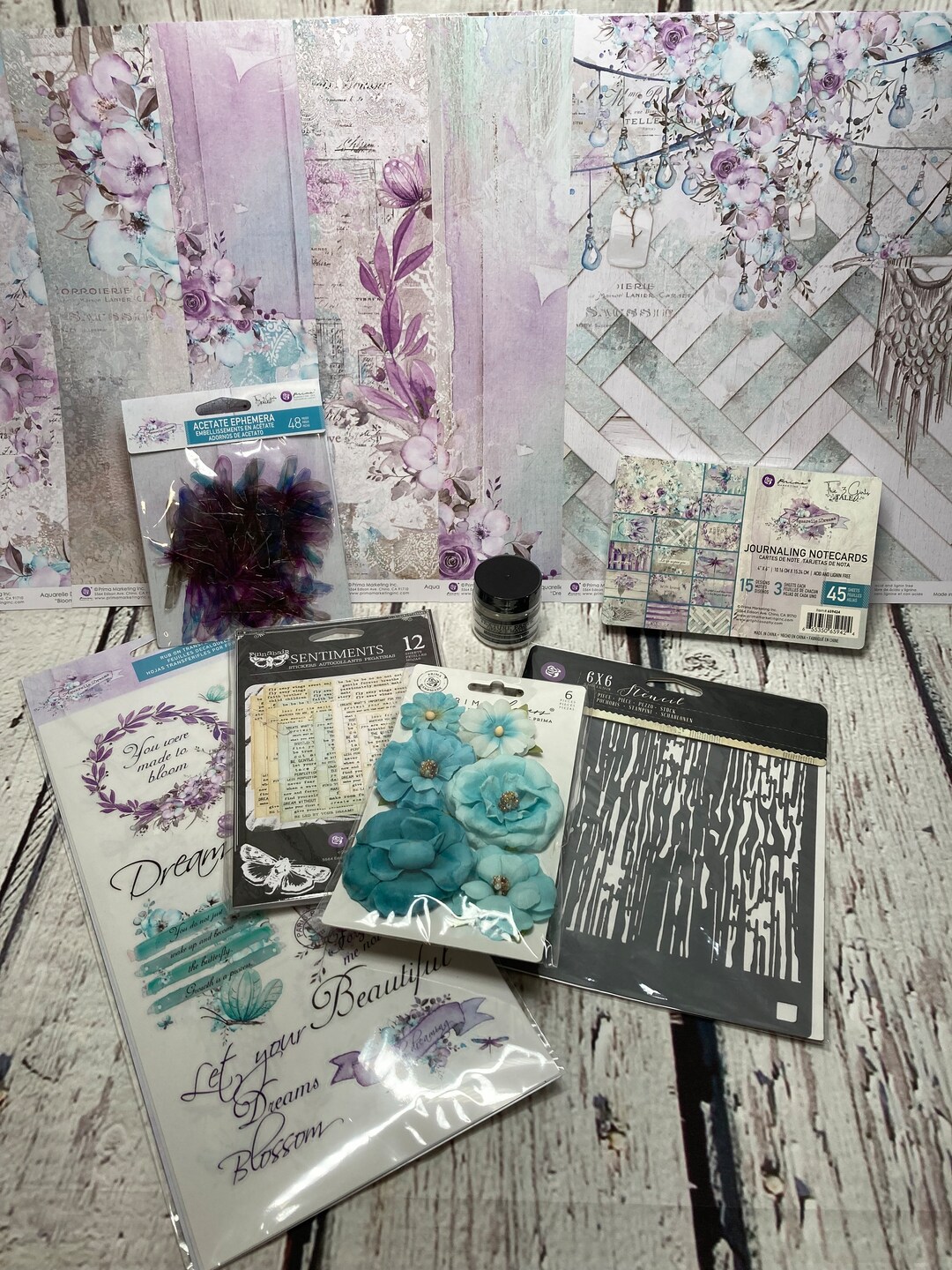 Mixed Media Minnesotas July Kit Etsy