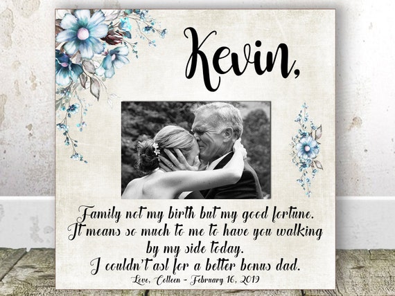 step dad wedding gift