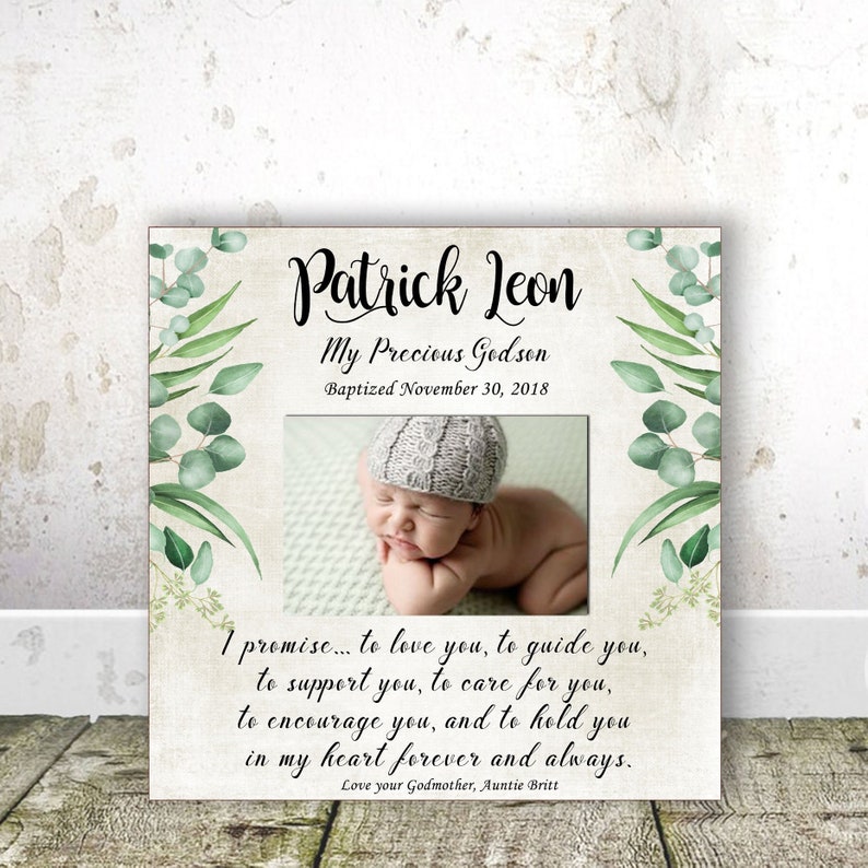 Godson Gift Baptism Gift For Godson Baptism Gift For Godchild Etsy