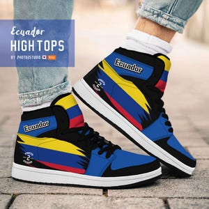 Ecuador High Top Shoes: National Pride Sneakers