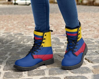 Colombia National Flag Boots