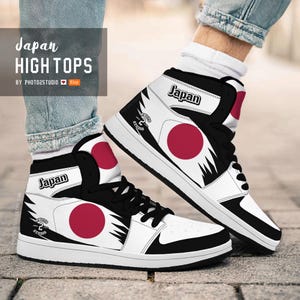 Japan High Top Shoes: National Pride Sneakers