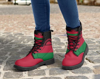 Malawi National Flag Boots