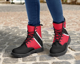 Trinidad National Flag Boots