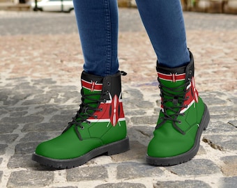 Kenya National Flag Boots