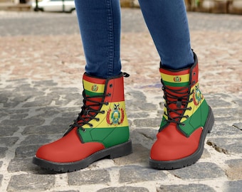 Bolivia National Flag Boots