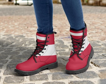 Austria National Flag Boots