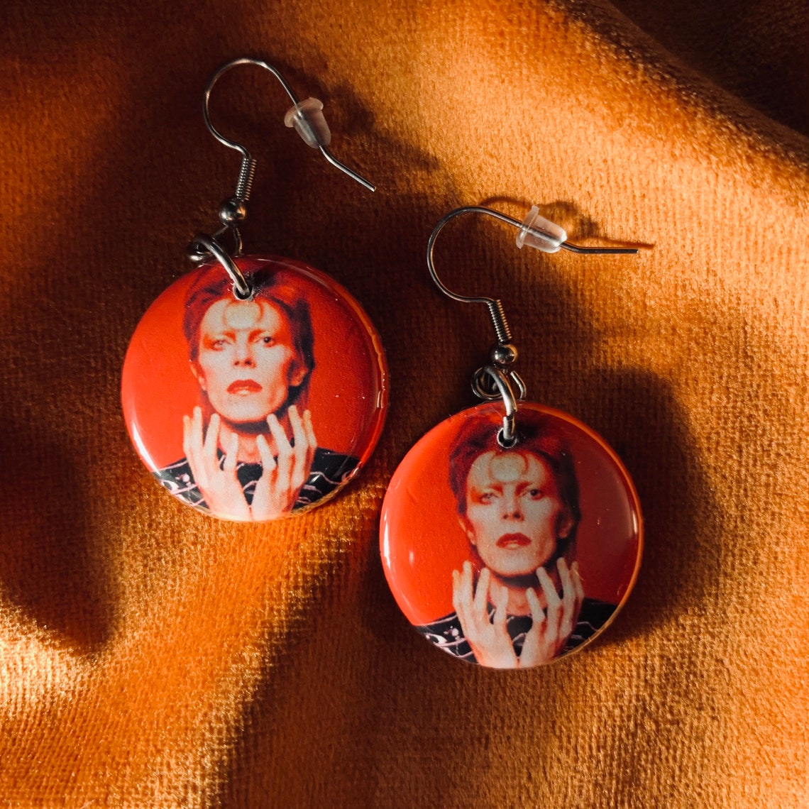 David Bowie Earrings Etsy