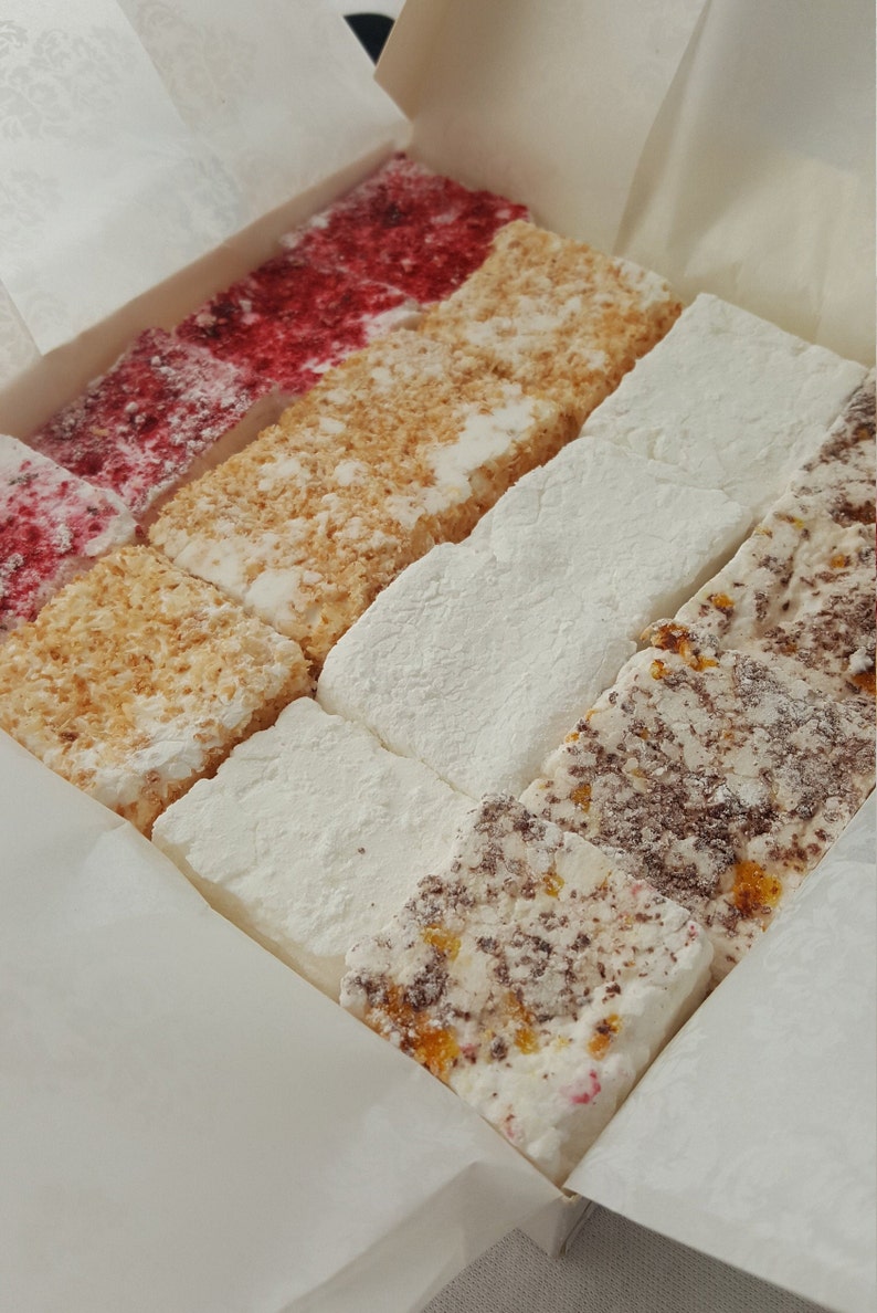 Halal Luxury Gourmet Marshmallows Gift Box Homemade Etsy