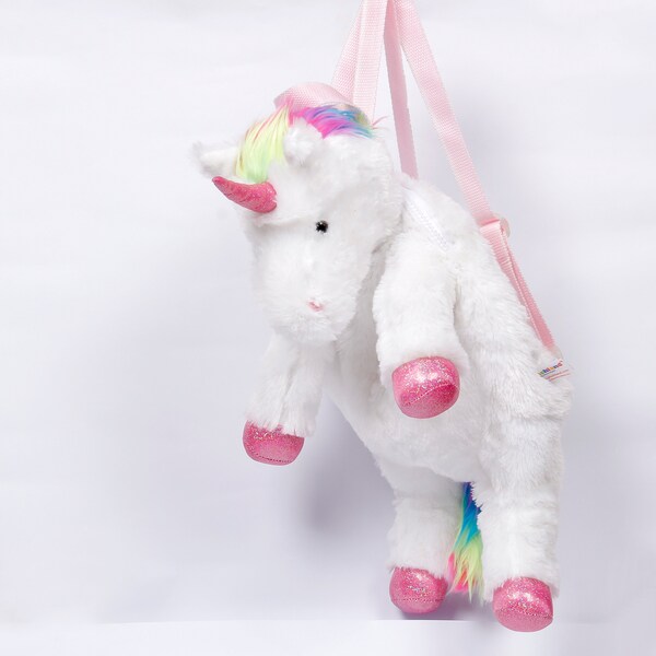 Pattern Print Unicorn Backpack main image 0