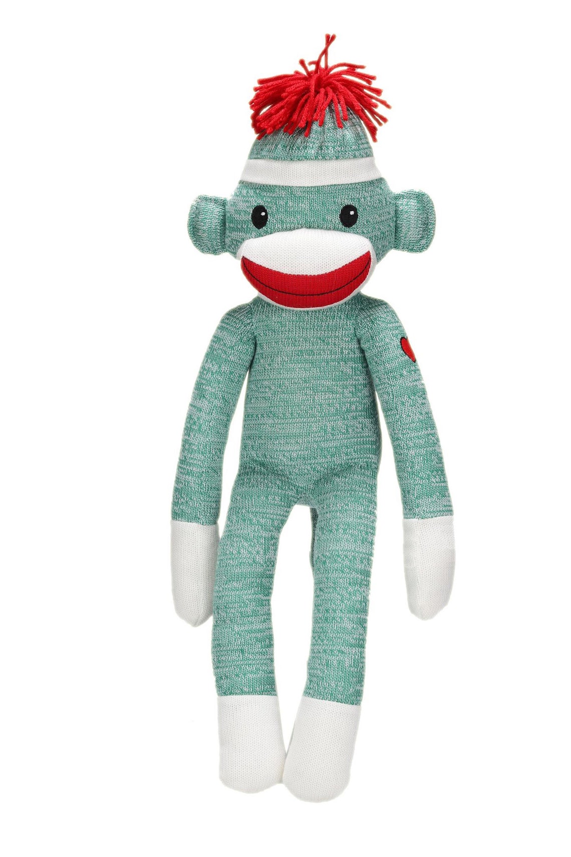 Sock Monkey Stuffed Animal Plush Knitted 20 Multiple Etsy