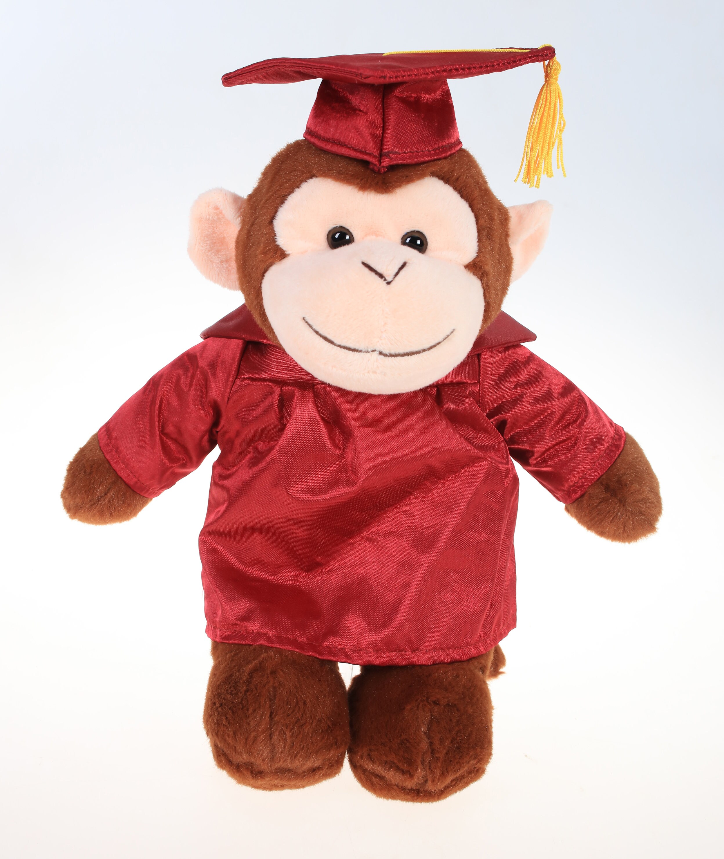 graduation monkey stuffed animal