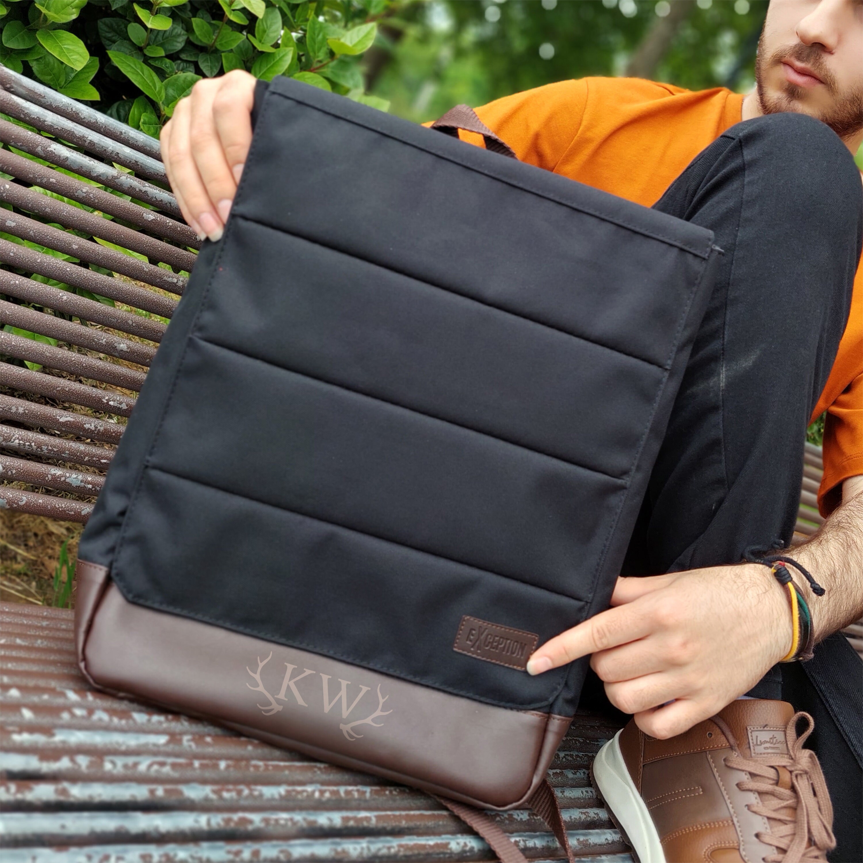 BIGCARJOB Custom Backpack – Water-Resistant Laptop Bag With Personalized Print