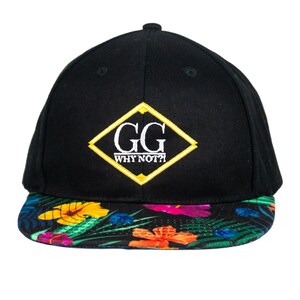 Floral Snapback Cap Unique Style
