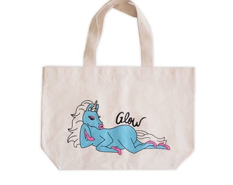 Unicorn Tote Bag, Glow