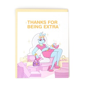 Unicorn Greeting Card