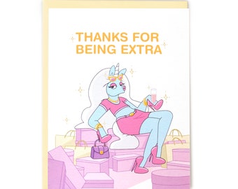 Unicorn Greeting Card
