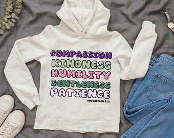 Colossians 3:12 Sublimation Design | Christian PNG | Bible Verse Shirt Design | Faith Digital Download | Scripture Wall Art