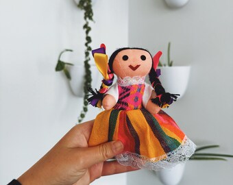 Traditional Mexican Lele Doll | Adelita Doll | Mexican Gifts | Gifts for Toddlers | Baby Gifts | Mexican | Mexican doll | Mexican rag doll