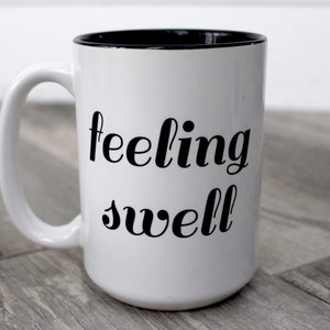 Feeling Swell Wave Coffee Mug 画像 3