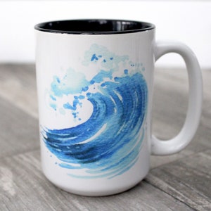 Feeling Swell Wave Coffee Mug image 2