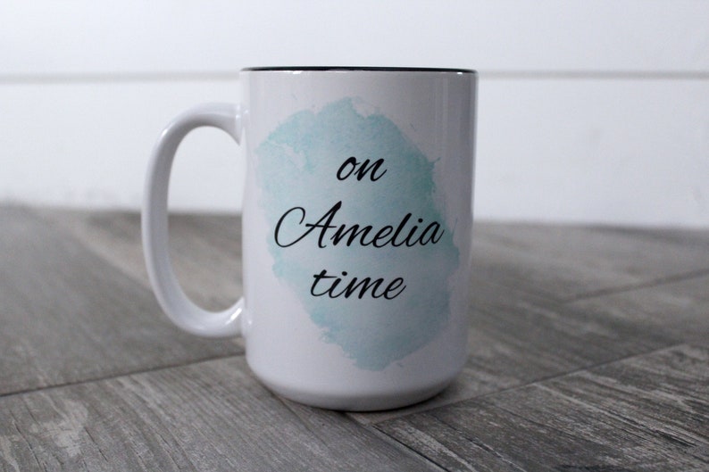 On Amelia Time Coffee Mug Bild 3