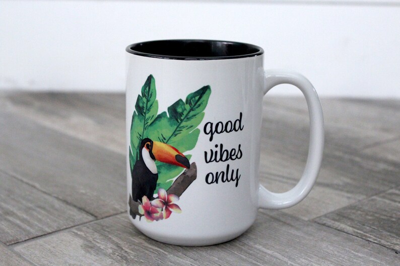 Good Vibes Only Coffee Mug image 2