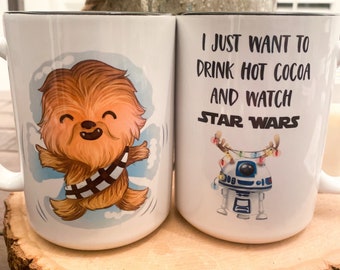 Star Wars hot cocoa mug