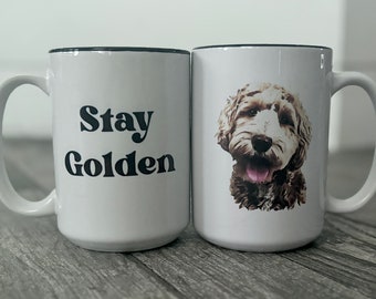 Stay Golden - Golden Doodle Coffee Mug