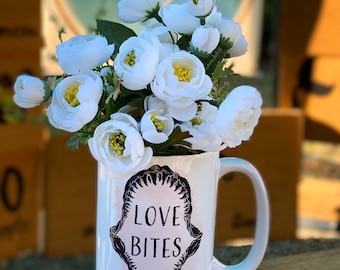Love Bites Shark Jaw Mug