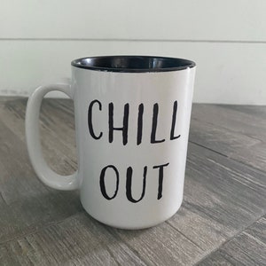 Chill Out Penguin Mug image 2