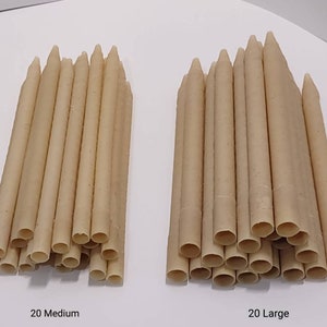 Bulk Ear Candles Choose 20/50/100 Medium or Large image 8