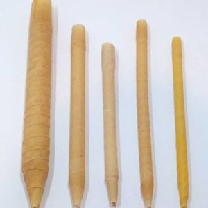 Variety Pack of Boxed Beeswax Ear Candles - Pick Amount (W/WO Discs)