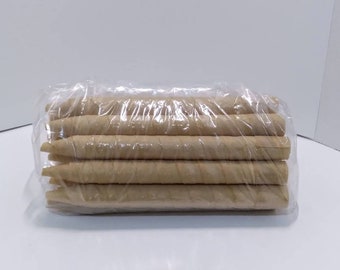 Wholesale Kong Size (XXXL) Beeswax Candles - 10, 12, 20, or 50 Candles