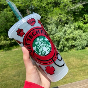 Vet Tech Cold Coffee Cup - 24oz
