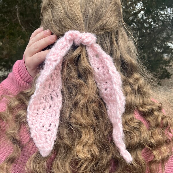 Crochet Hair Tie - Etsy