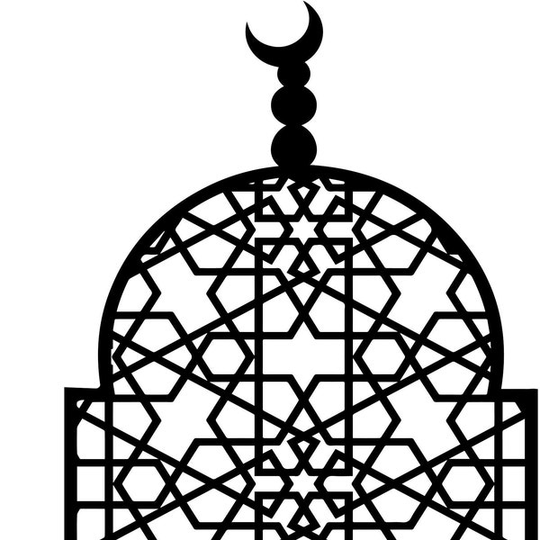 Ramadan Masjid SVG