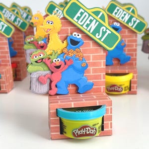 Sesamstraße Play Doh - Abby Cadabby Sesamstraße Personalisiert - Sesamstraße Party Gastgeschenk