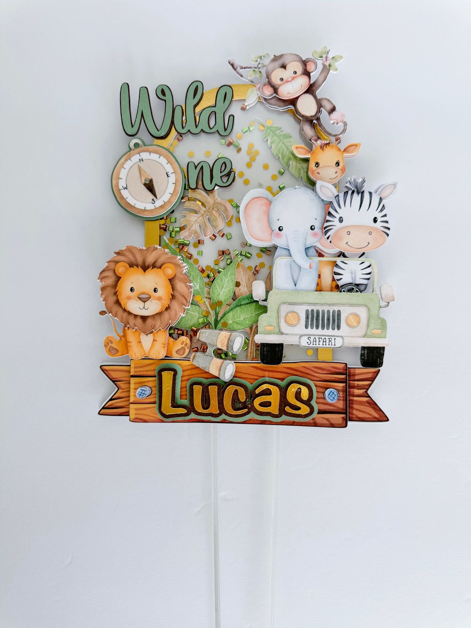 Wild One Cake Topper Shaker - Wild One Cake Topper 3D- Wild One Party ...