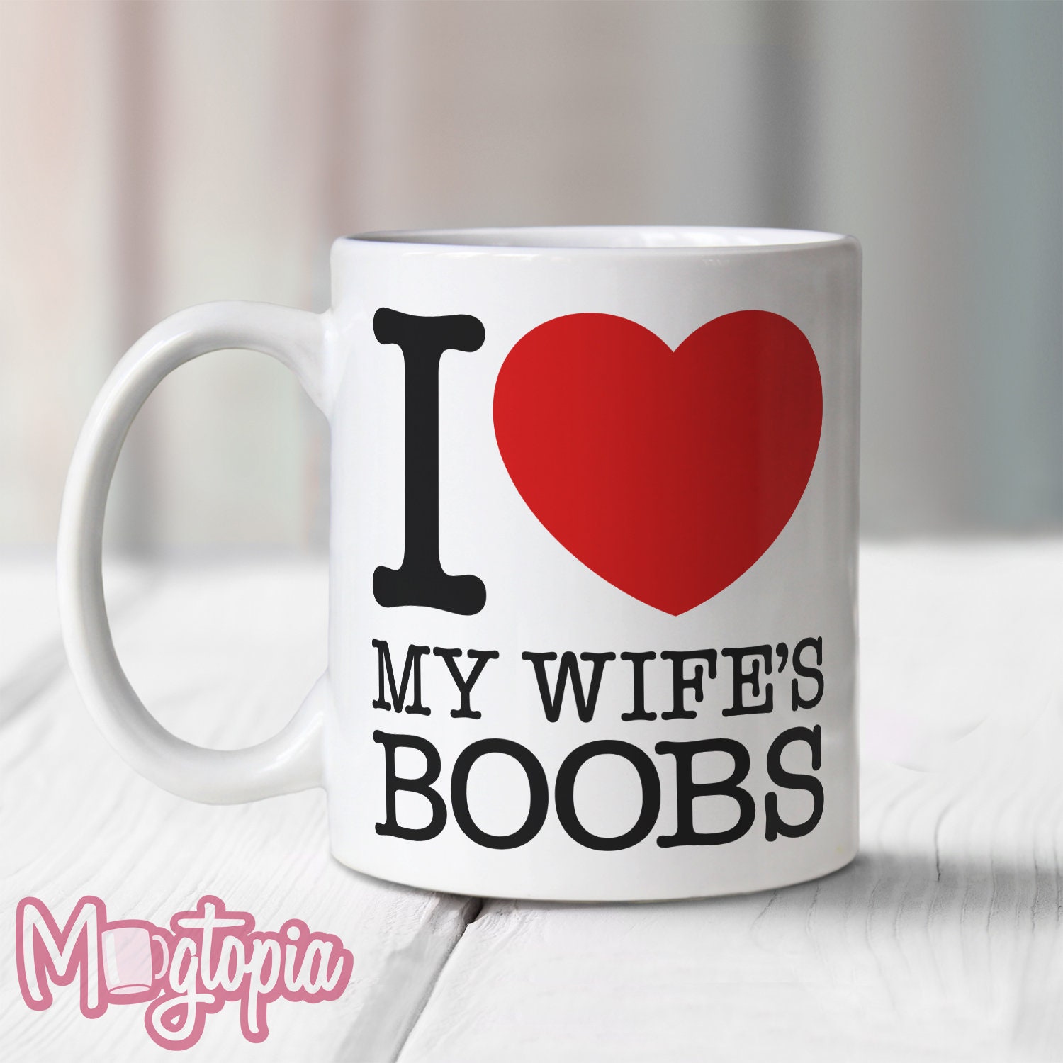 BOOBS Mug Valentines Birthday