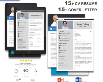 Cv Resume Mockup Etsy