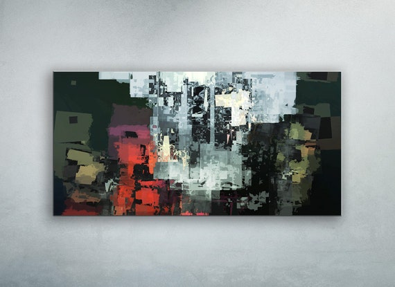 Aluminum Print Stonecomb 1 Abstract Art Wall Print On Metal Etsy