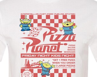 Pizza Planet Shirt, Disney Alien Pizza Planet Shirt, Disney Snacks Shirt, Disney Toy Story, Pizza Shirt, Toy Story Shirt, Toy Story Tee