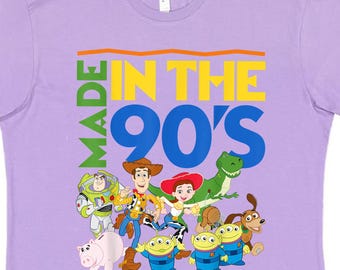 Retro Toy Story Shirt, Made in the 90s Toy Story Shirt, 95 Toy Story, Woody Shirt, Buzz Lightyear Shirt, Disney Toy Story, Disney Kids Shirt
