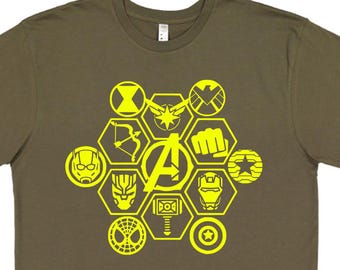 Disney Avengers Shirt, Avengers Logo, Avengers Shirt, Avengers Gift, Avengers Disney Tee, Disney Shirt for Dad, Disney Dad Shirt, Superhero